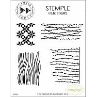 Studio Forty Stemple "Winter patterns" - stamp set #19